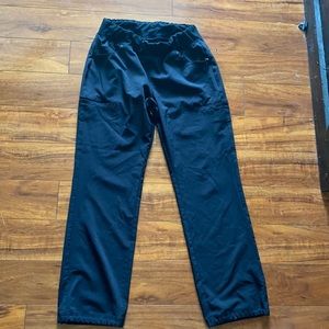 Cherokee flex black scrub pants